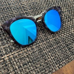 Purple guess sunglasses